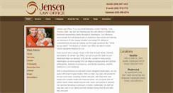 Desktop Screenshot of jensenestatelaw.com